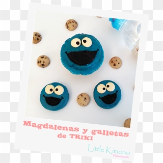 Magdalenas Y Galletas De Triki - Portadas Para Libretas Con Cookie Monsters Clipart