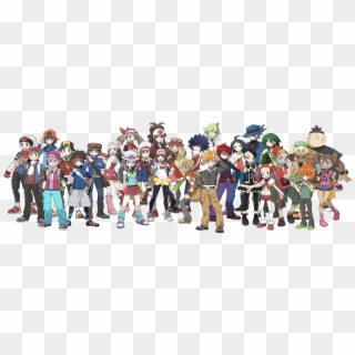 Gay Pokémon Alliance - All Of The Pokemon Trainers Clipart