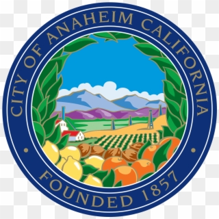 City Of Anaheim - City Of Anaheim Seal Clipart
