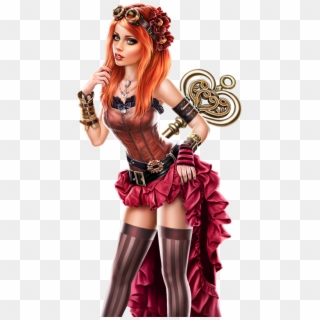 Steampunk Doll - Cosplay Clipart