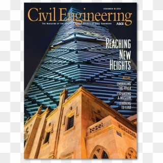 Civil Engineering Magazine - Civil Engineering Magazine Cover Clipart