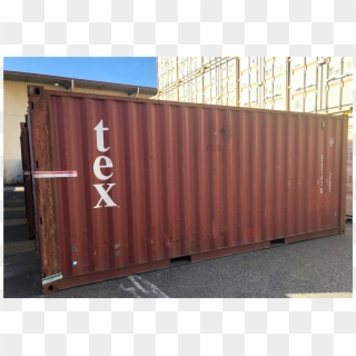 20 Foot Cargo Worthy Shipping Container - Shipping Container Clipart