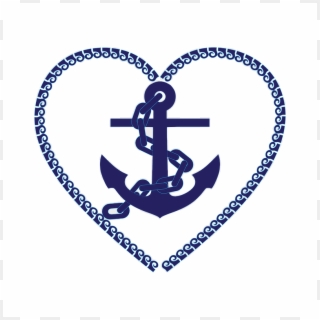 Vacation - Nautical Hearts Clipart Png Transparent Png
