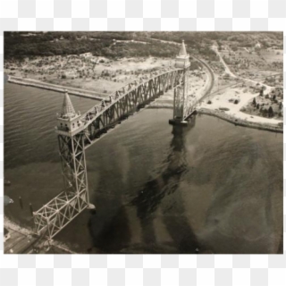 “this Photograph Depicts The Cape Cod Canal Railroad - Bailey Bridge Clipart