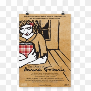 Annefrank Poster , Png Download - Poster Clipart
