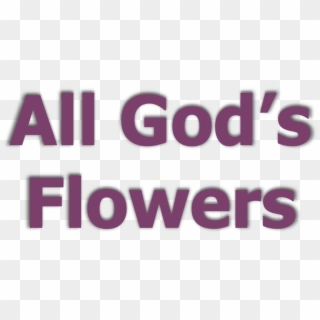 All God's Flowers - University Of The Sciences Clipart