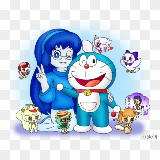 Doraemon Transparent Small - Mini Doraemon Clipart