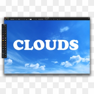 Step - Types Of Clouds Words Clipart