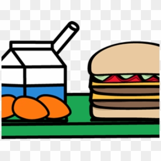 Healthy Food Clipart Kindergarten - Milk Carton With Straw - Png Download