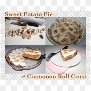 Crust Clipart Sweet Potato Pie Cinnamon Roll Waffle - Cheesecake - Png Download