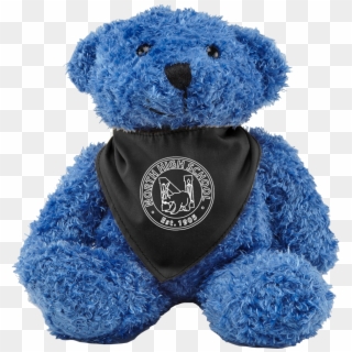 Color Bear Blue - Blue Cobalt Bear Clipart