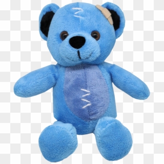 Blue Bear Plush - Teddy Bear Clipart