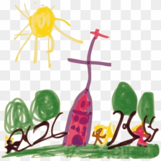 This Free Icons Png Design Of Kindergarten Art Church - Kindergarten Art Png Clipart