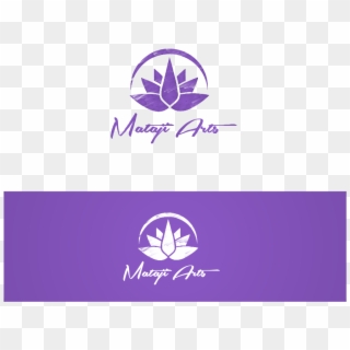 Elegant, Personable, Artists Logo Design For A Company - Feminine Purple Logo Clipart