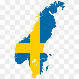 Thumb Image - Sweden Flag Map Clipart