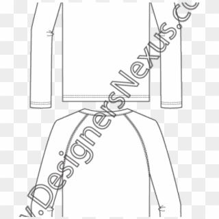 Original - T Shirt Flat Sketches Clipart