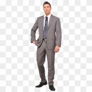 Man In A Suit Png - Man Standing In Suit Png Clipart (#5644011) - PikPng