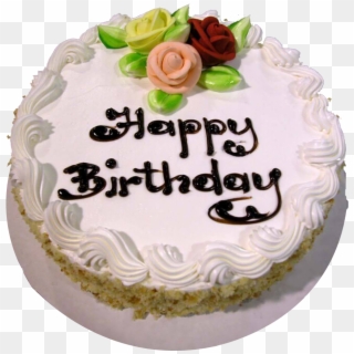 Happy Birthday My Dear Brother Cake Image - Cake Written Happy Birthday Clipart