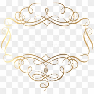 Free Png Gold Decoration Png Images Transparent - Gold Decorations Png Clipart