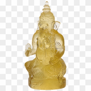 Small Gold Ganesha - Statue Clipart