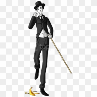 Download Charlie Chaplin Clipart Png Photo - Charlie Chaplin Anime Version Transparent Png