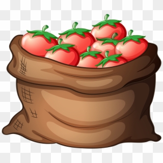 Miniature Clipart Tomato - Sack Of Tomatoes - Png Download