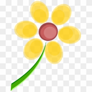 Flower Yellow Drawing Graphic Designer - Spring Flower Graphic Clipart