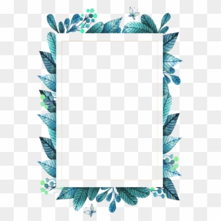 #frame #leaves #leaf #frames #floral #ftestickers - Wallpaper Clipart