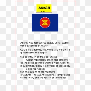 Docx - Asean Flag Clipart