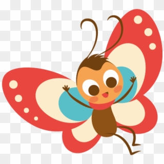 Babble Logo - Butterfly Cartoon Images Png Clipart