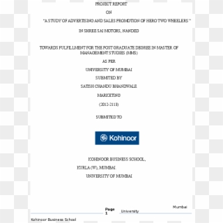 Amazing Docx With Hero Motocorp Direct Recruitment - Kohinoor Clipart