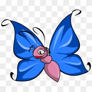 Butterfly Clipart Cute Butterfly - Cute Butterfly Clipart - Png Download