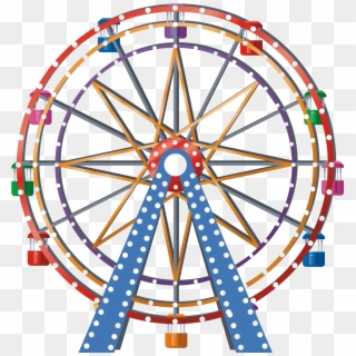Car Clip Art Dream Transprent - Ferris Wheel No Background - Png Download