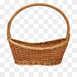 Attractive Wicker Baskets - Transparent Wicker Basket Png Clipart
