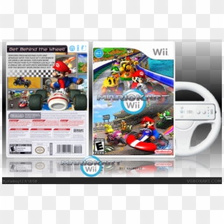 Mario Kart Wii Box Art Cover - Wii Clipart