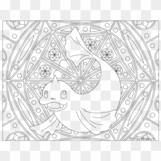 Dewgong Pokemon - Pokemon Adult Coloring Pages Clipart