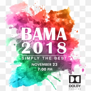 Dolby Theatre - Bama 2018 Clipart