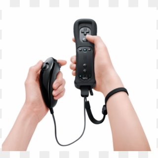 Wii Remote Plus With Nunchuk - Me Too Product Example Clipart