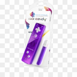 Purple Wii - Rock Candy Wii Remote Red Clipart
