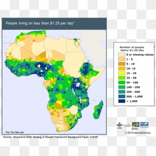 Lawlessness Is Africa's Obstacle To Economic Stability - Africa Poor Map Clipart