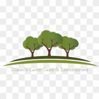 Diego's Lawn Care & Landscaping - 3 Tree Logo Clipart