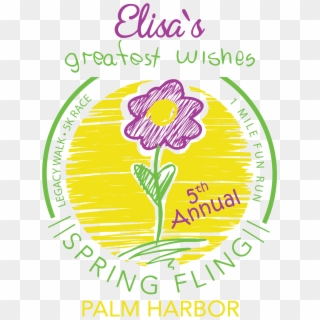 Palm Harbor Spring Fling 5k Race And 1 Mile Fun Run - Daycare Clipart