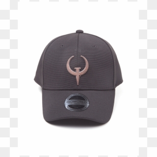 Quake Classic Quake Logo Curved Bill Cap - Quake Šiltovka Clipart