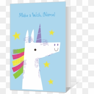 Make A Wish - Unicorn Clipart