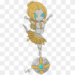 Advent Day 13 Lol Orianna By Amber Enigma-d5o0ac0 - Gif League Of Legends Orianna Clipart