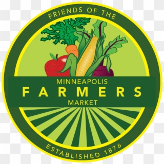 Supporting The Minneapolis Farmers Market - Label Clipart