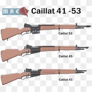 M - A - C - Caillat 41-53 By Valgryn - Firearm Clipart