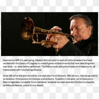 Arturo Sandoval Concerto For Trumpet And Orchestra, - Arturo Sandoval Awards Clipart