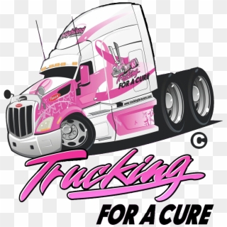 Truck Convoy For Special Olympics Trucking For A Cure - Trucking For A Cure Clipart