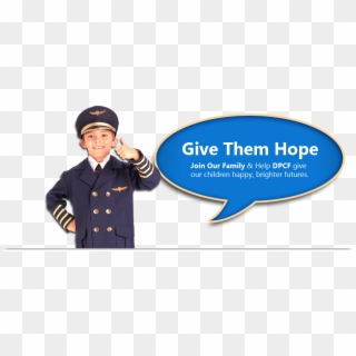 Join Us On Facebook - Airline Pilot Costume For Kids Clipart